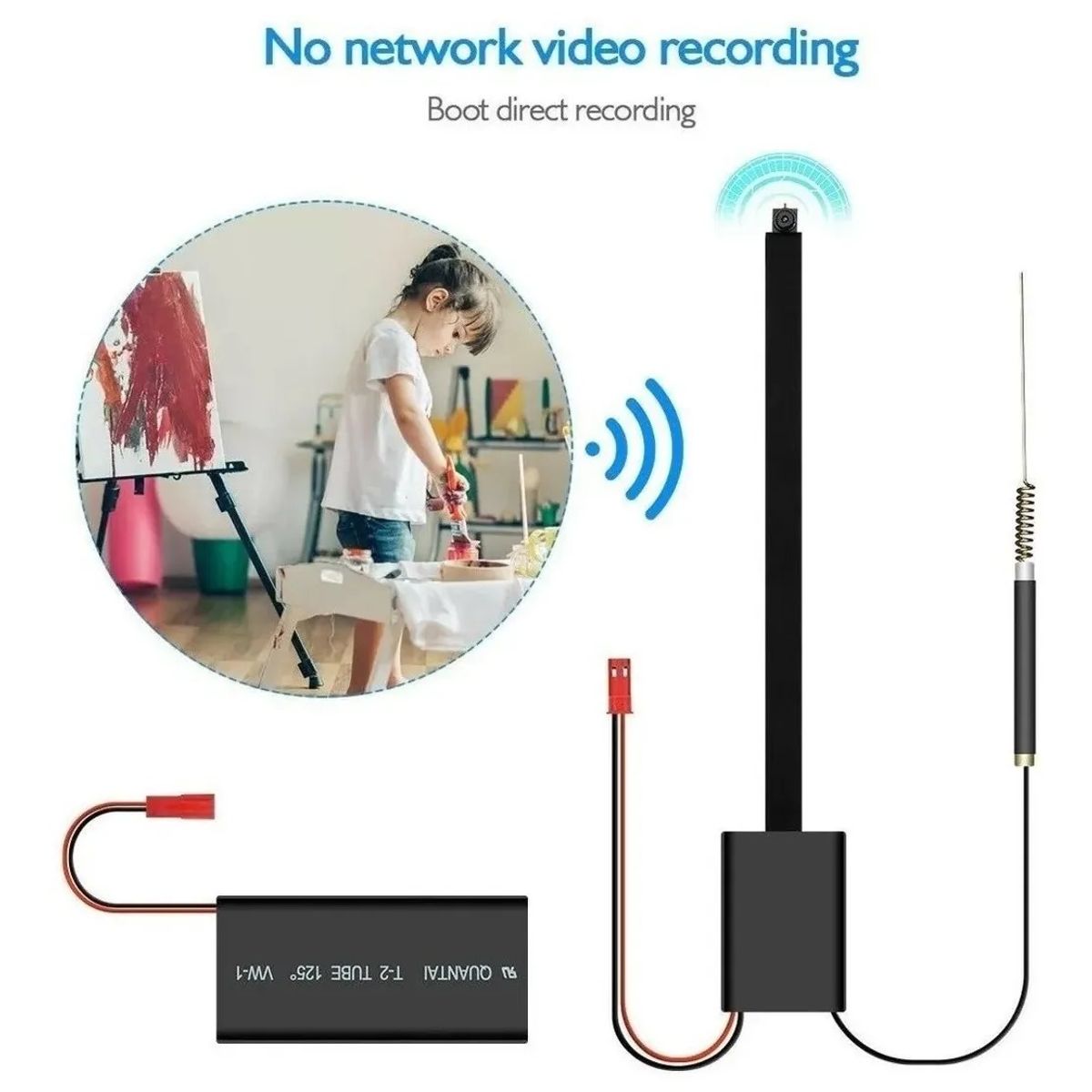 AWEI - Camara Mini Espia tipo cinta Camara Super pequeña