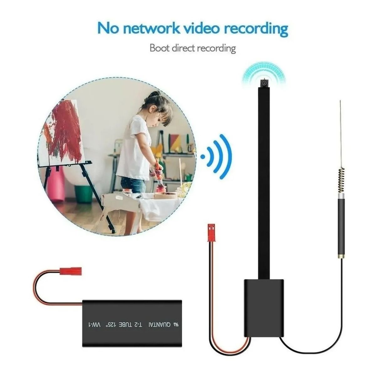 AWEI - Camara Mini Espia tipo cinta Camara Super pequeña