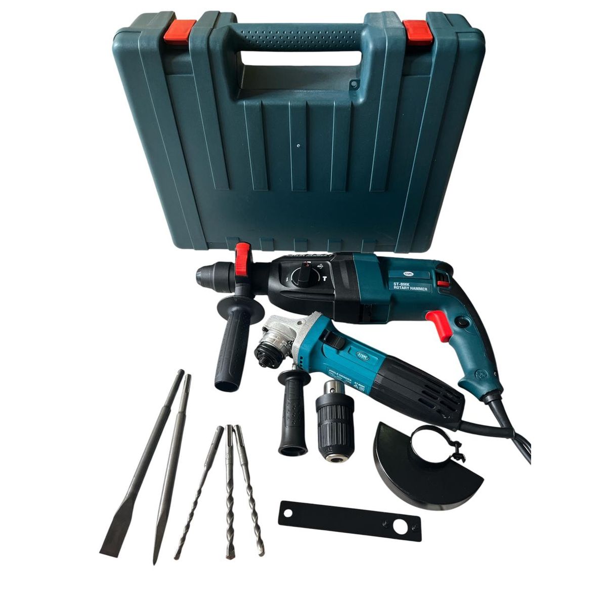 STONE TOOLS - Kit pulidora mas taladro rotomartillo de 900w Profesional