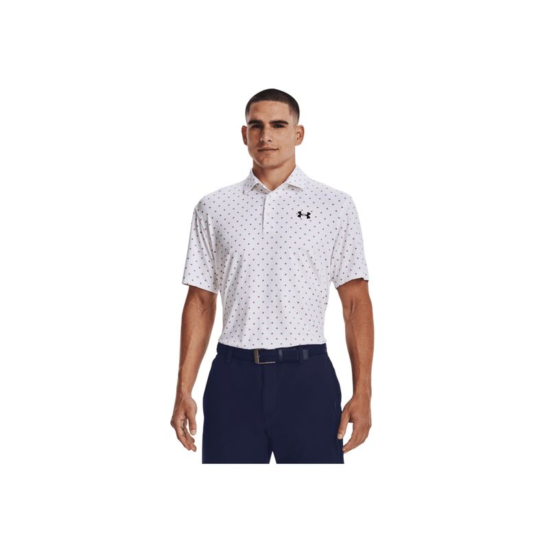 UNDER ARMOUR - Camisa Hombre UNDER ARMOUR PLAYOFF 3.0 PRINTE P Blanco UNDER ARMOUR