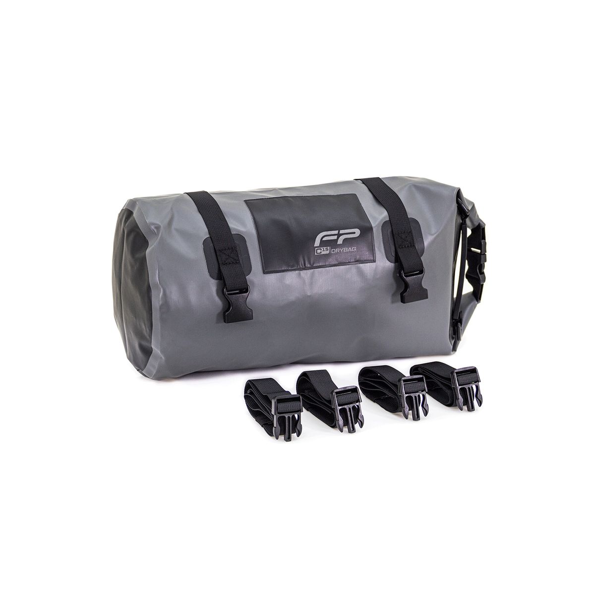 FIREPARTS - MALETA PARA MOTO IMPERMEABLE FP DRYBAG C15 15 LITROS