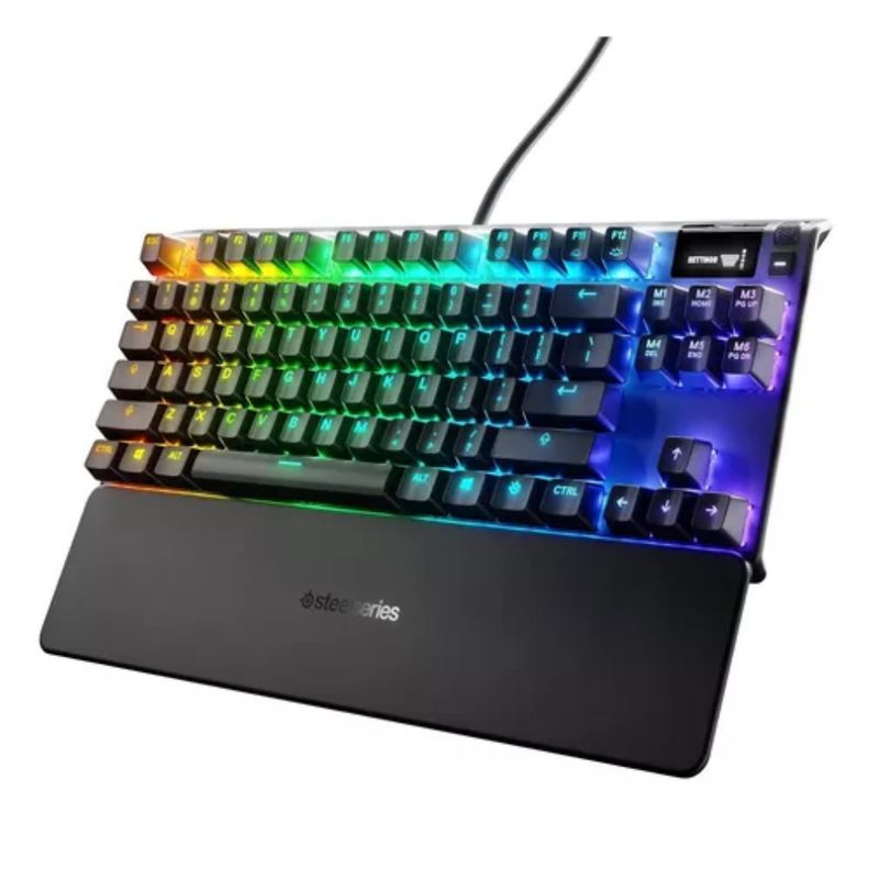 STEELSERIES - Teclado Mecanico 80% Tkl Smart Display Steelseries Apex 7 Us