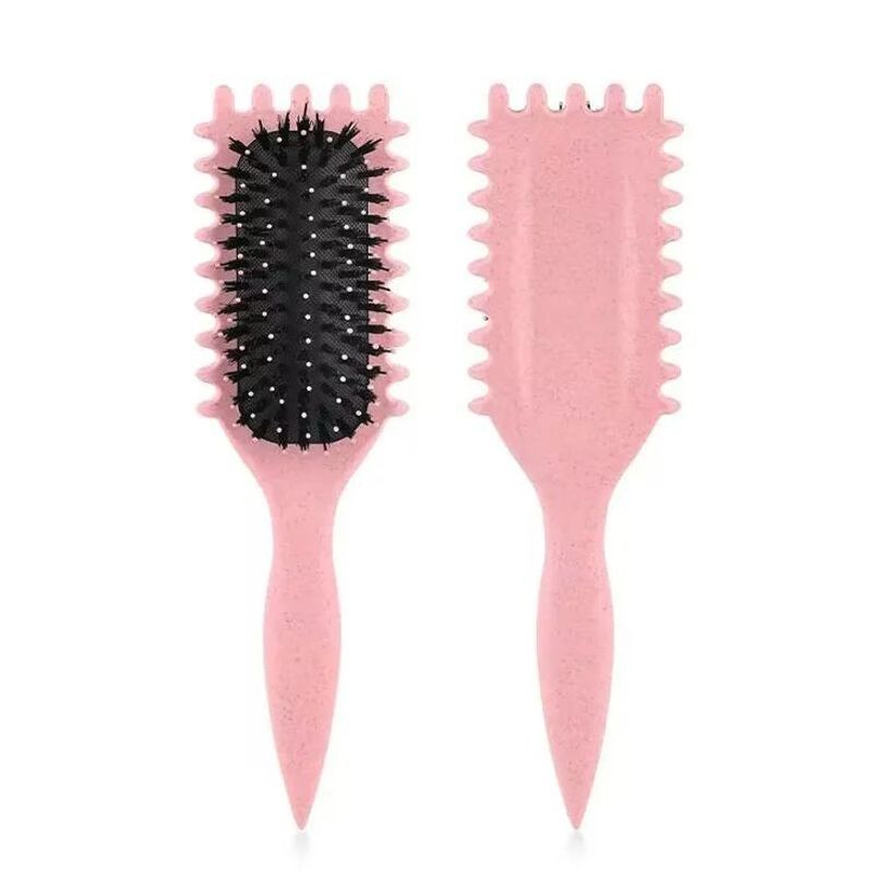 GENERICO - Cepillo Curly Definidor para Cabello Rizado Ondulado