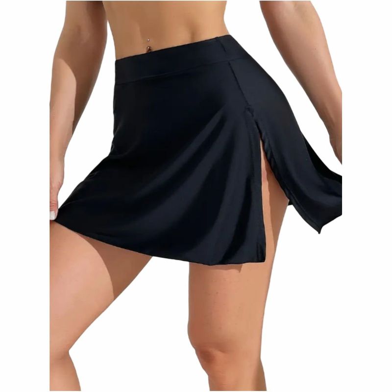 RAINBOW MODA - Falda Playera Mujer Falda Piscina Dama Corta
