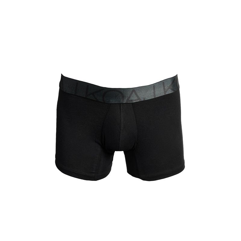 KOAJ - KOAJ Bóxer azul oscuro trunk-corto en algodón con tiro bajo HOMBRE