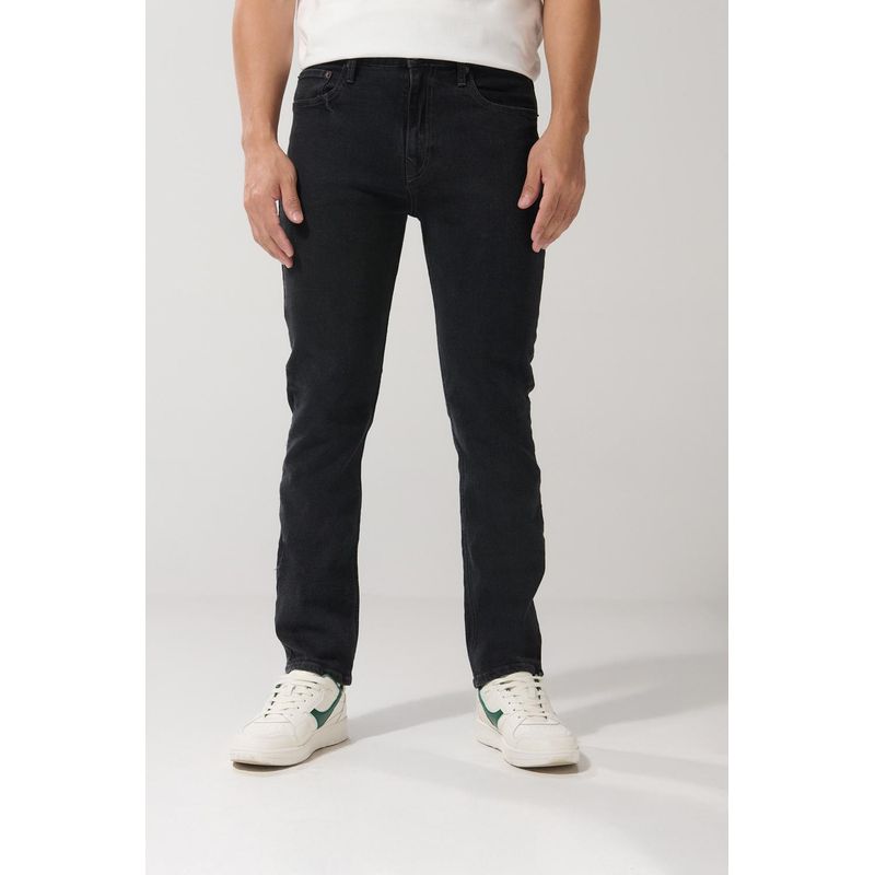 KOAJ - KOAJ Jean gris intenso straight leg con bota recta y tiro bajo HOMBRE