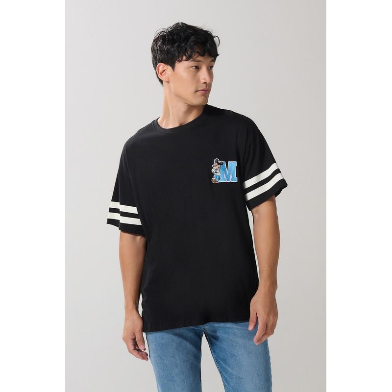 KOAJ - KOAJ Camiseta manga corta con estampado en frente de Mickey HOMBRE