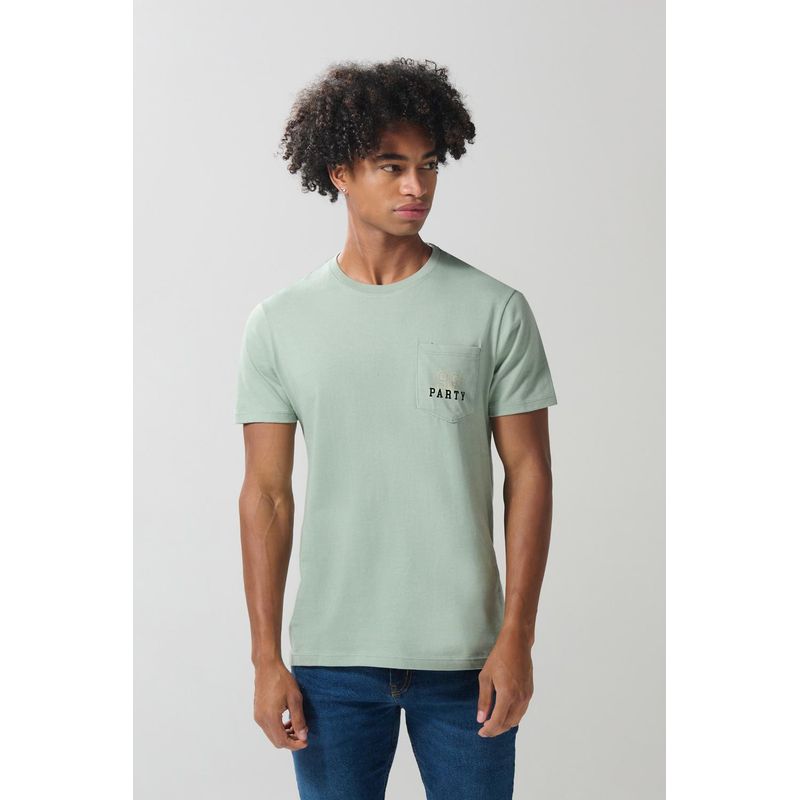 KOAJ - KOAJ Camiseta manga corta COLOR con estampado en frente estilo HOMBRE