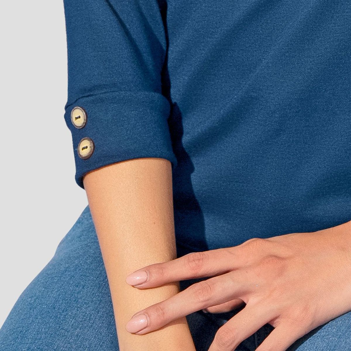 MARKETING PERSONAL - Camibuzo Mujer Azul Profundo Mp 2364