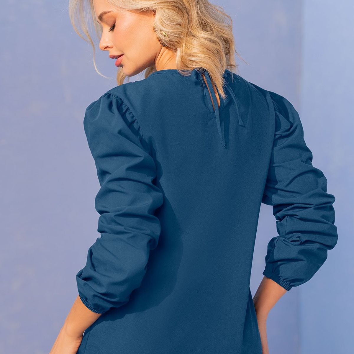 MARKETING PERSONAL - Blusa Mujer Azul Profundo Mp 107976