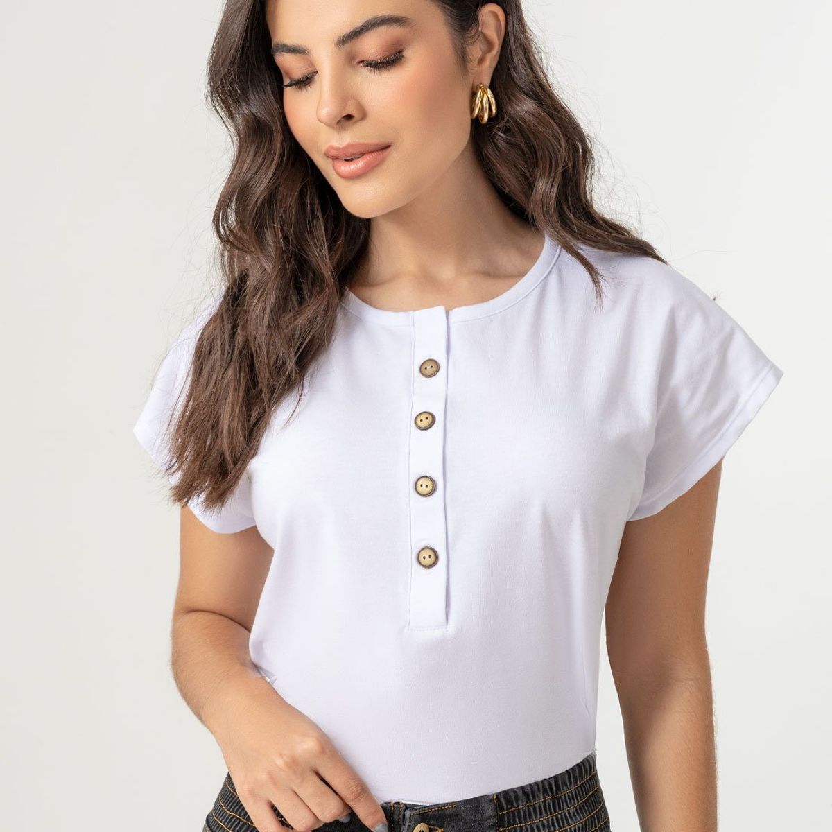 MARKETING PERSONAL - Blusa Mujer Blanco Mp 103990