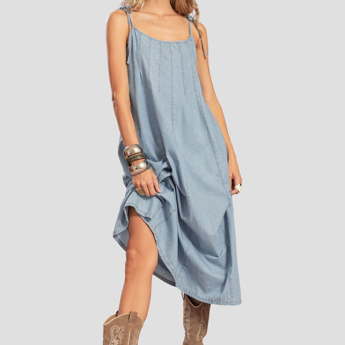 RUTTA - Vestido Mujer Azul Claro Rutta 110319