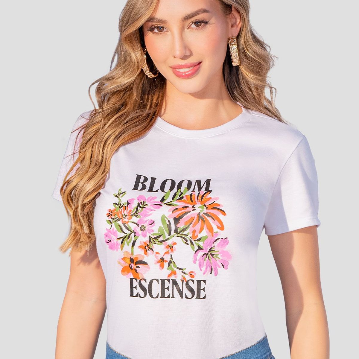 MARKETING PERSONAL - Camiseta Mujer Blanco Mp 107545