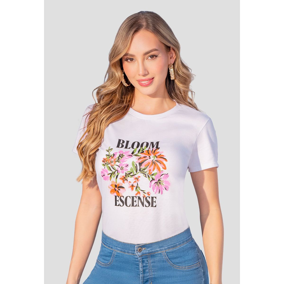 MARKETING PERSONAL - Camiseta Mujer Blanco Mp 107545