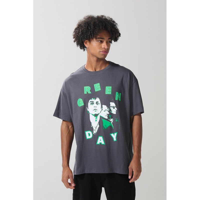 KOAJ - KOAJ Camiseta manga corta con estampado de Green Day HOMBRE