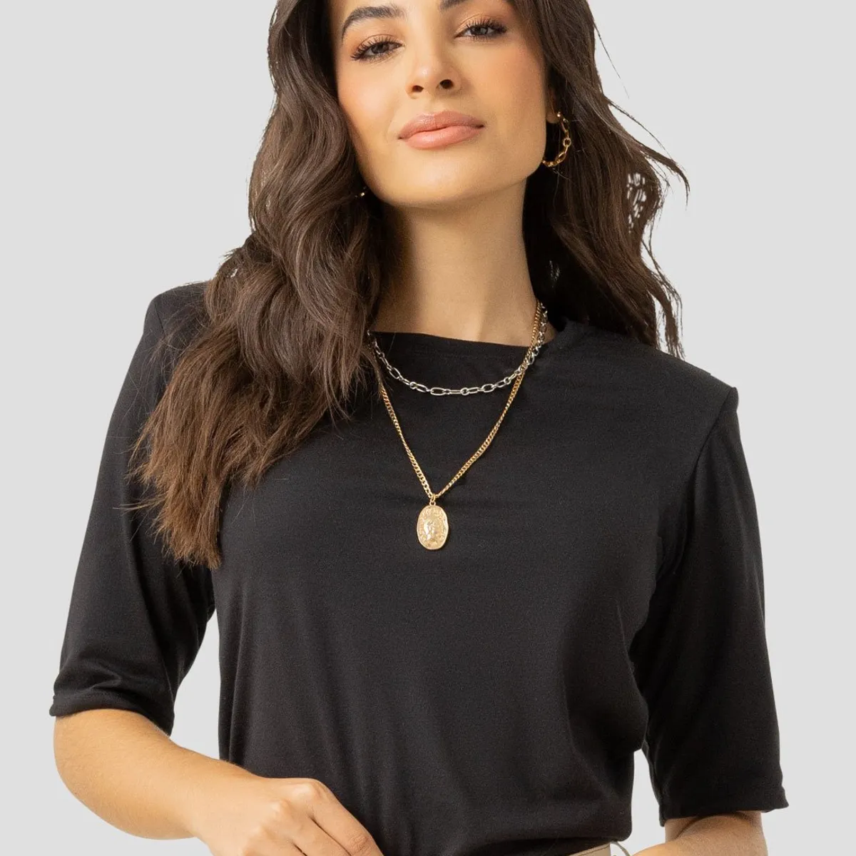 MARKETING PERSONAL - Blusa Mujer Negro Mp 107536