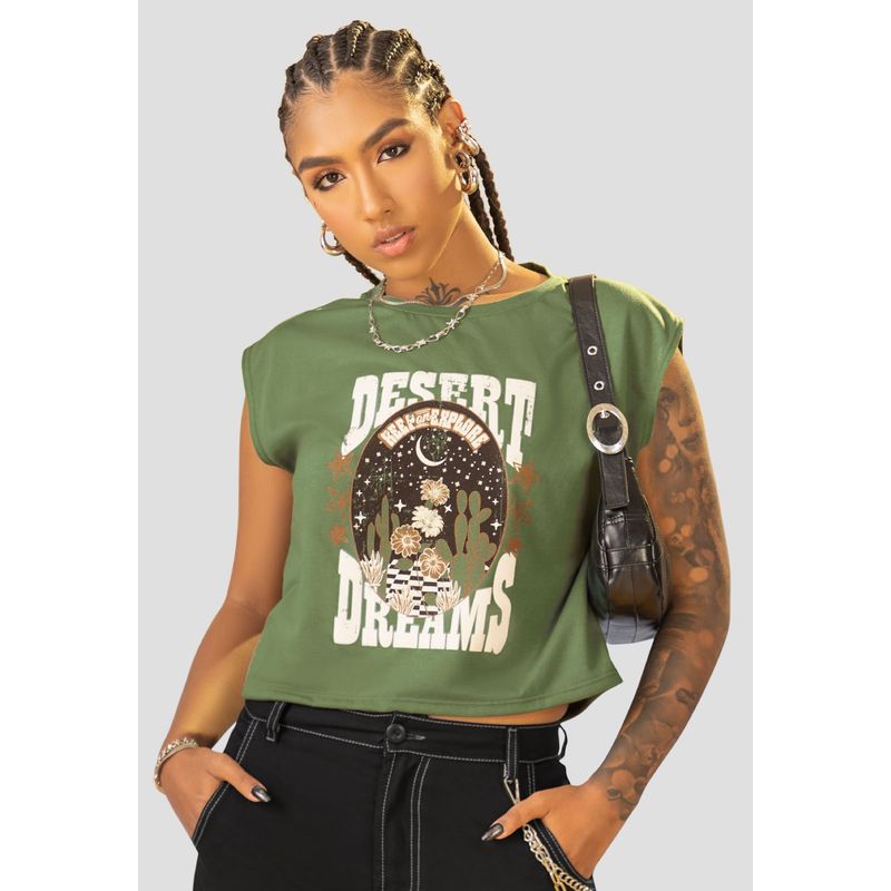 MARKETING PERSONAL - Camiseta Mujer Aceituna Mp 107777