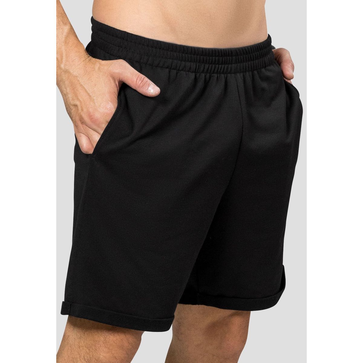 MARKETING PERSONAL - Bermuda Hombre Negro Mp 100496