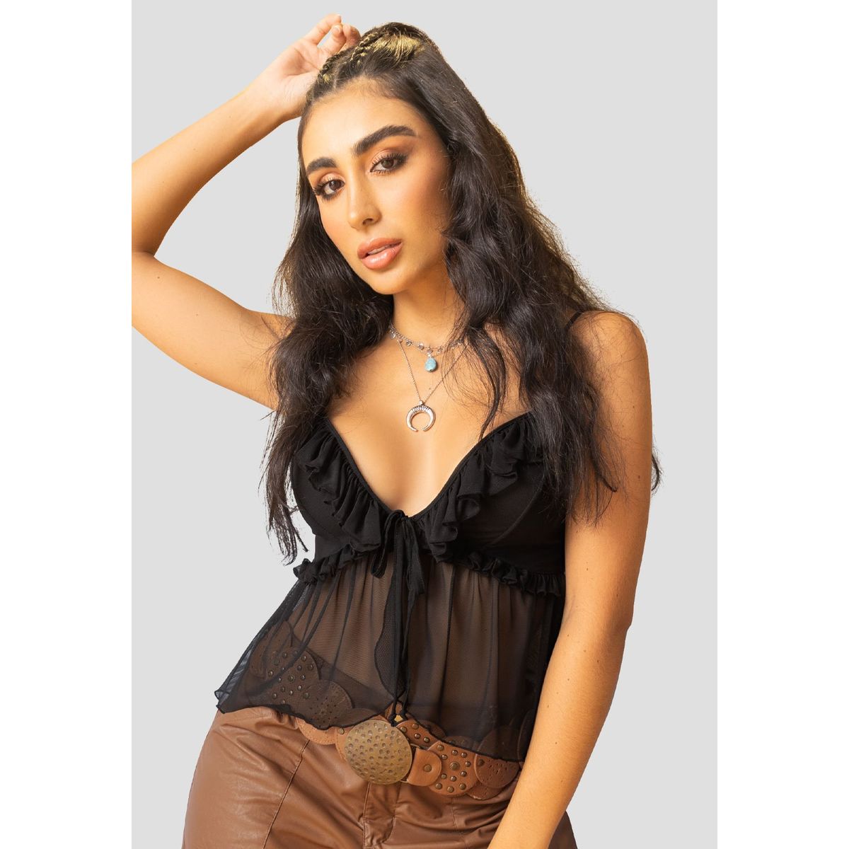 MARKETING PERSONAL - Blusa Mujer Negro Mp 107781