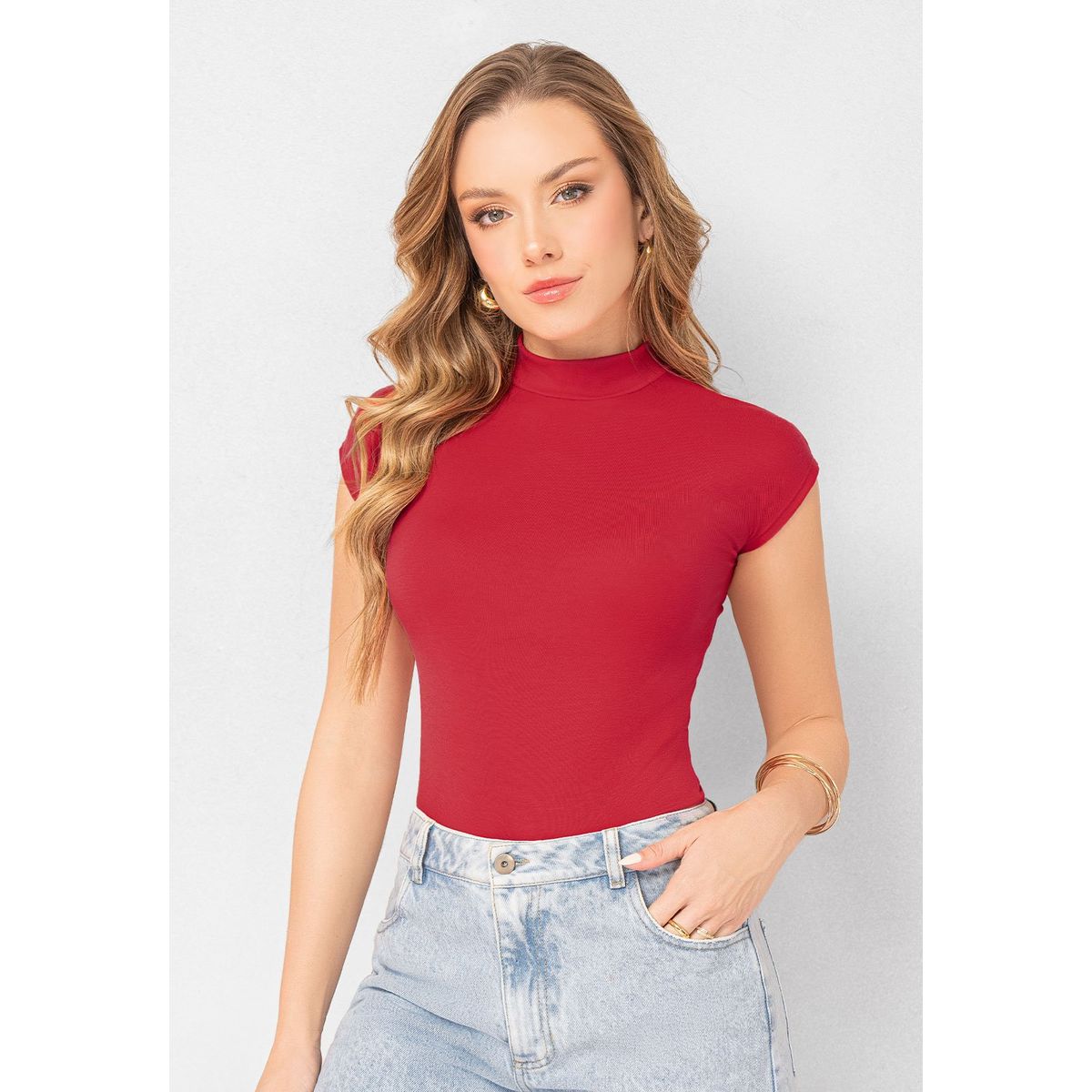 MARKETING PERSONAL - Blusa Mujer Rojo Mp 102963