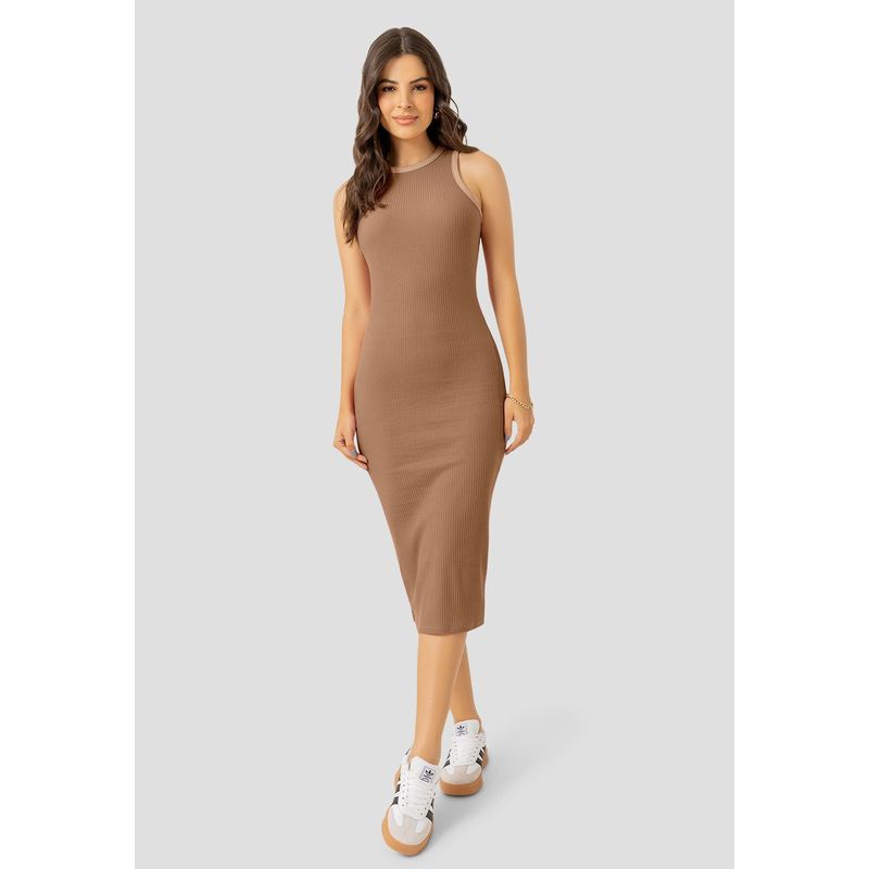 MARKETING PERSONAL - Vestido Mujer Chocolate Mp 107540