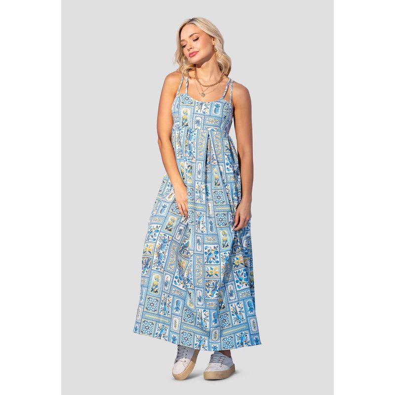 MARKETING PERSONAL - Vestido Mujer Estampado Mp 107975
