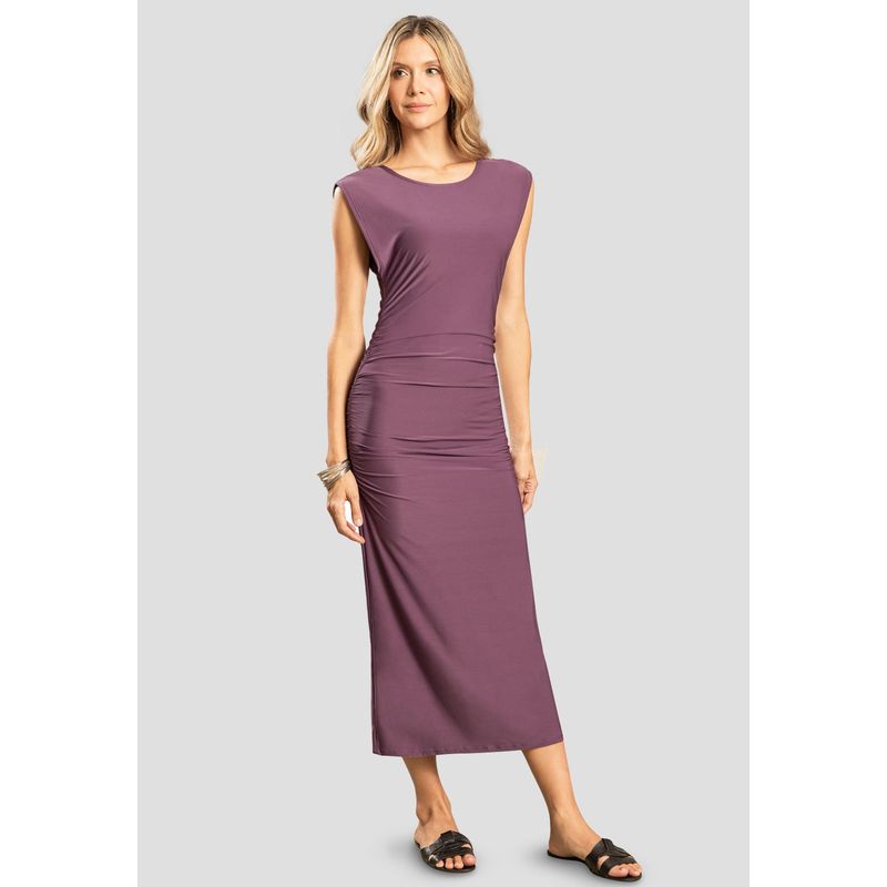 RUTTA - Vestido Largo Mujer Ciruela Rutta 110256