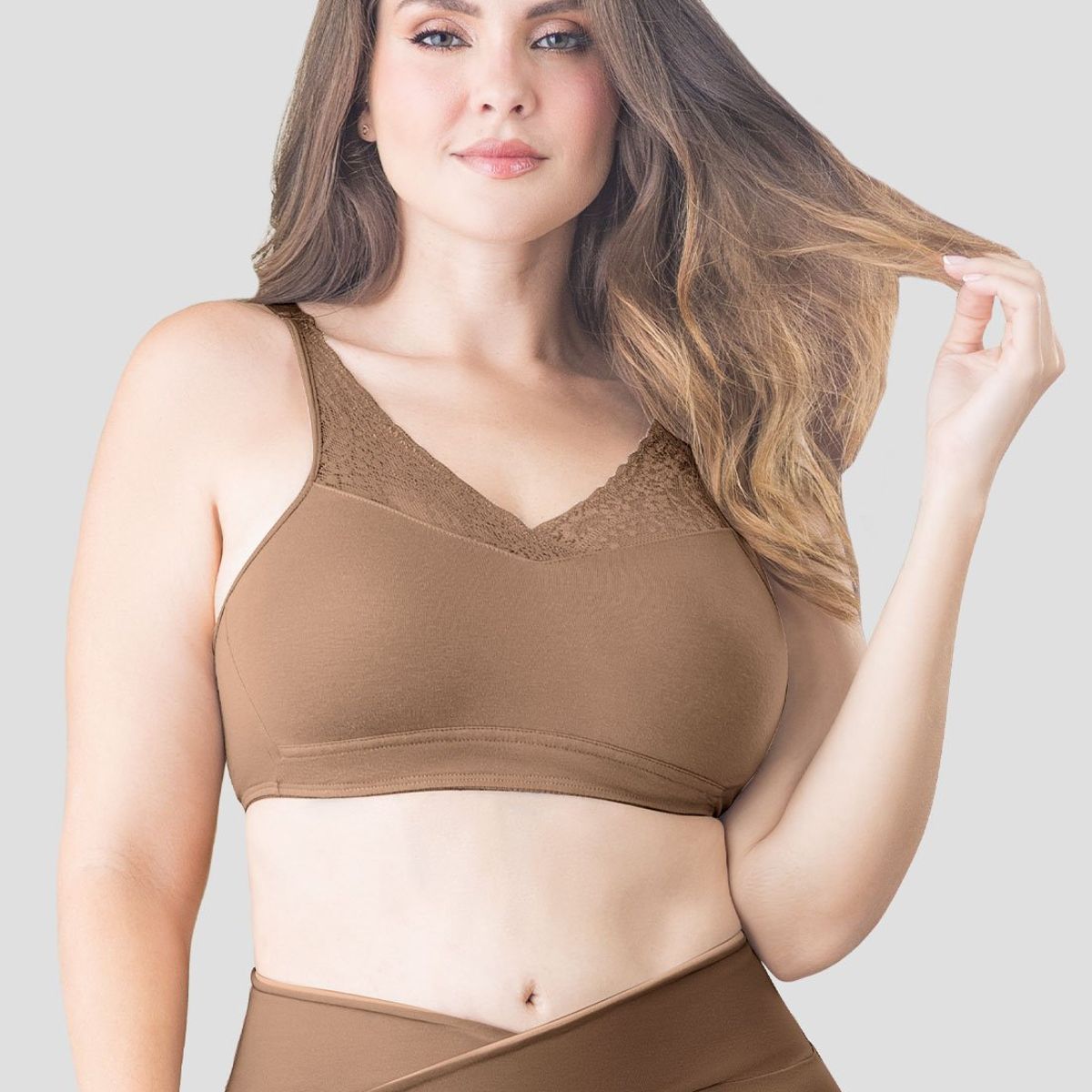 FORMAS INTIMAS - Brasier Mujer Chocolate Fi 107934