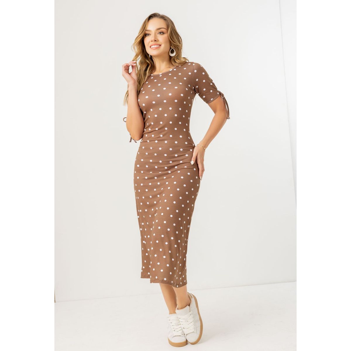 MARKETING PERSONAL - Vestido Largo Mujer Estampado Mp 107534