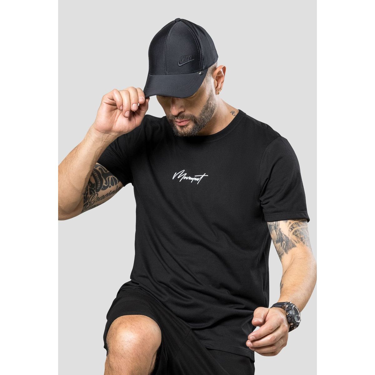 MARKETING PERSONAL - Camiseta Hombre Negro Mp 100495