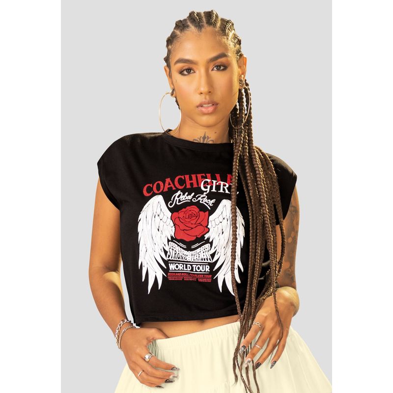 MARKETING PERSONAL - Camiseta Mujer Negro Mp 107775