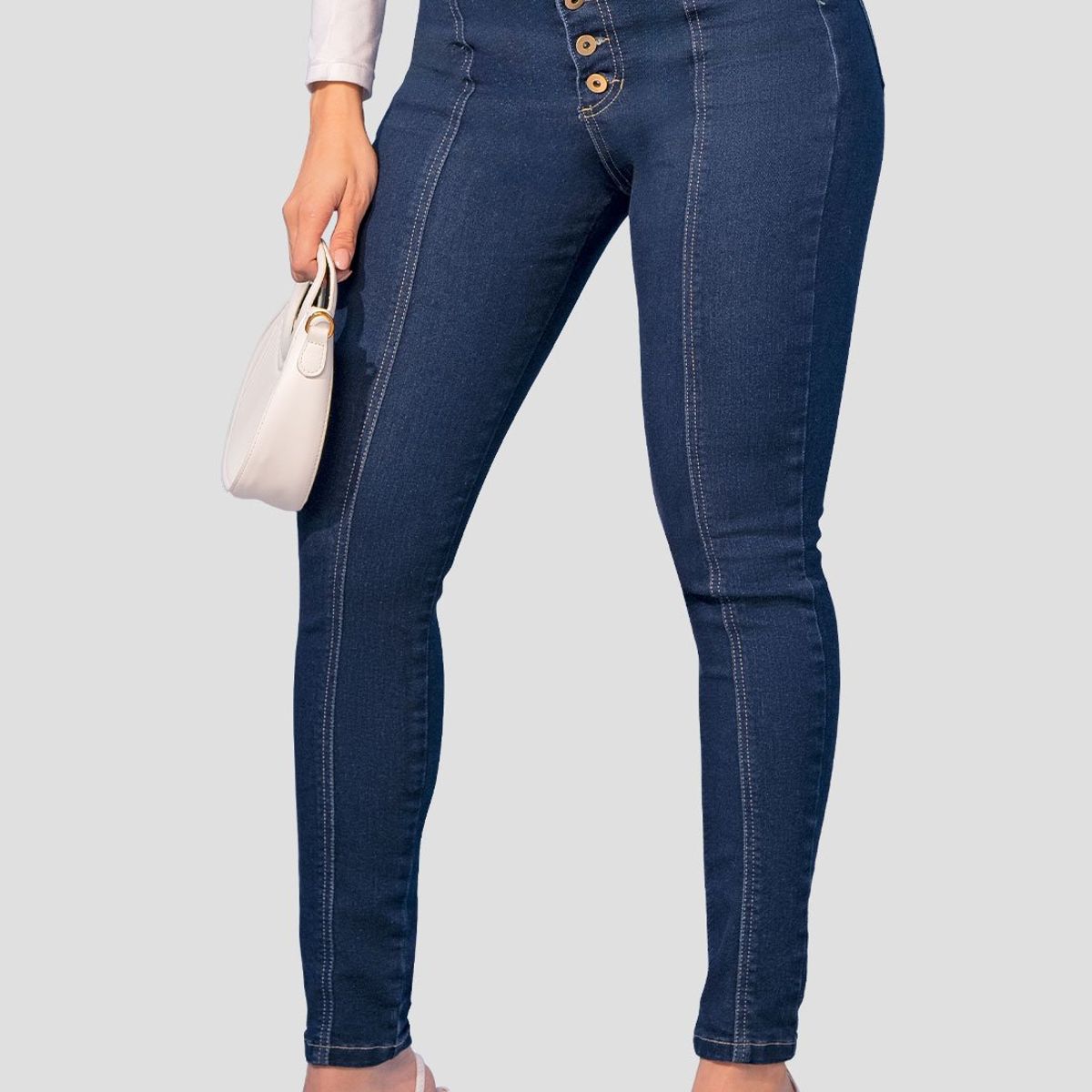 MARKETING PERSONAL - Jegging Mujer Azul Oscuro Mp 106904