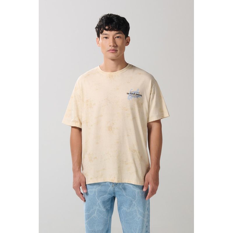 KOAJ - KOAJ Camiseta oversize para hombre manga corta HOMBRE