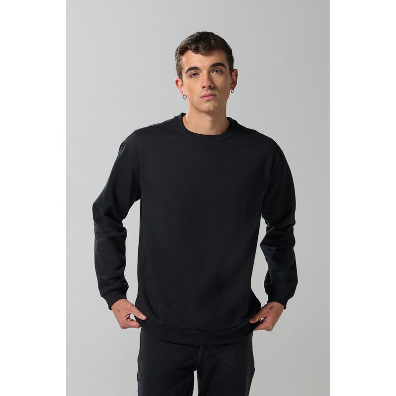 KOAJ - KOAJ Buzo hombro rodado unicolor con cuello redondo HOMBRE