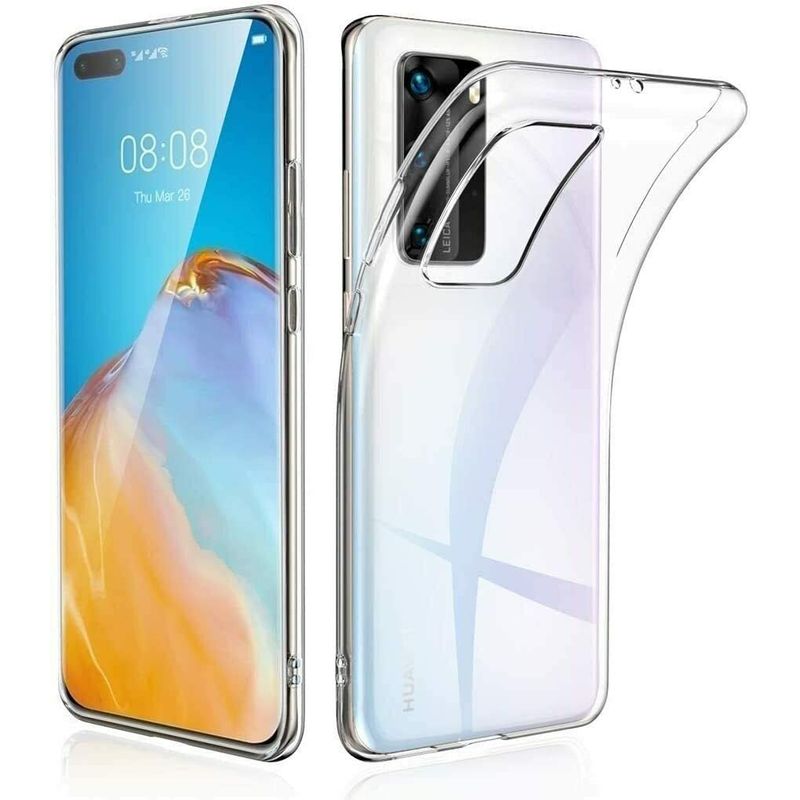 GENERICO - Funda Goma Transparente Para HUAWEI P40 PRO
