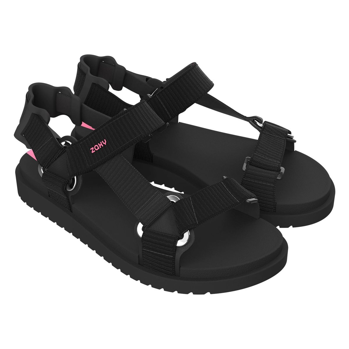 ZAXY - SANDALIAS MUJER NEGRO ZAXY GO PAPETE AD 19022-BD862