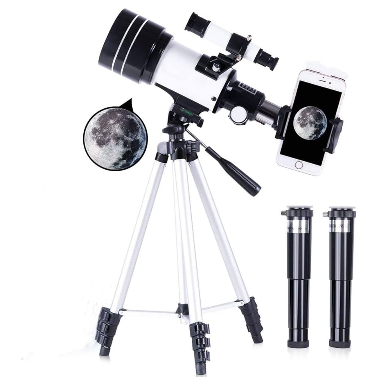GENERICO - Telescopio Astronómico Monocular Con soporte para celular