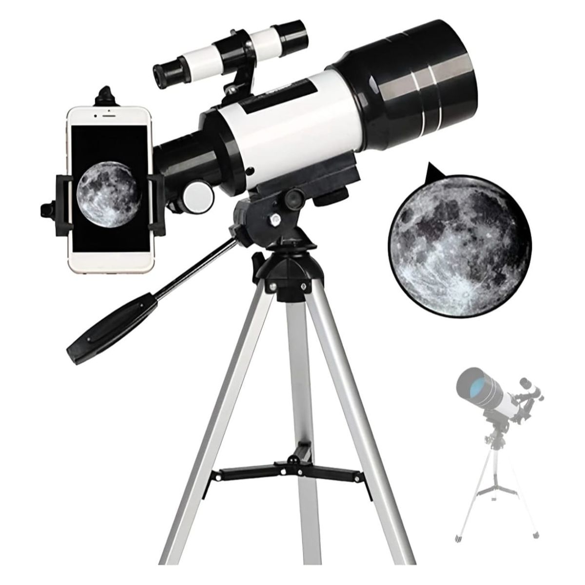GENERICO - Telescopio Astronómico Monocular Con  soporte para el celular