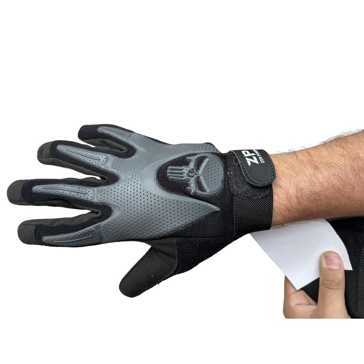 GENERICO - Guantes Para Moto Práctico En tela Color Negro