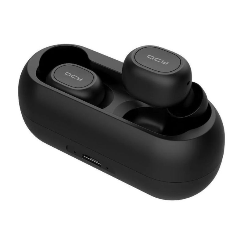 QCY - Auriculares Inalámbricos QCY T1C Color Negro