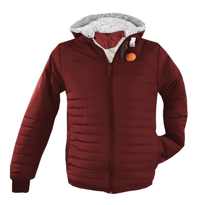MODA EN CIRCUITO - Chaqueta Impermeable Forrada en Ovejera Para Hombre