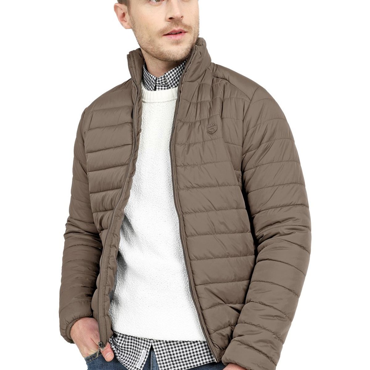 DOUGGER - Chaqueta Taupe DOUGGER ATOKO