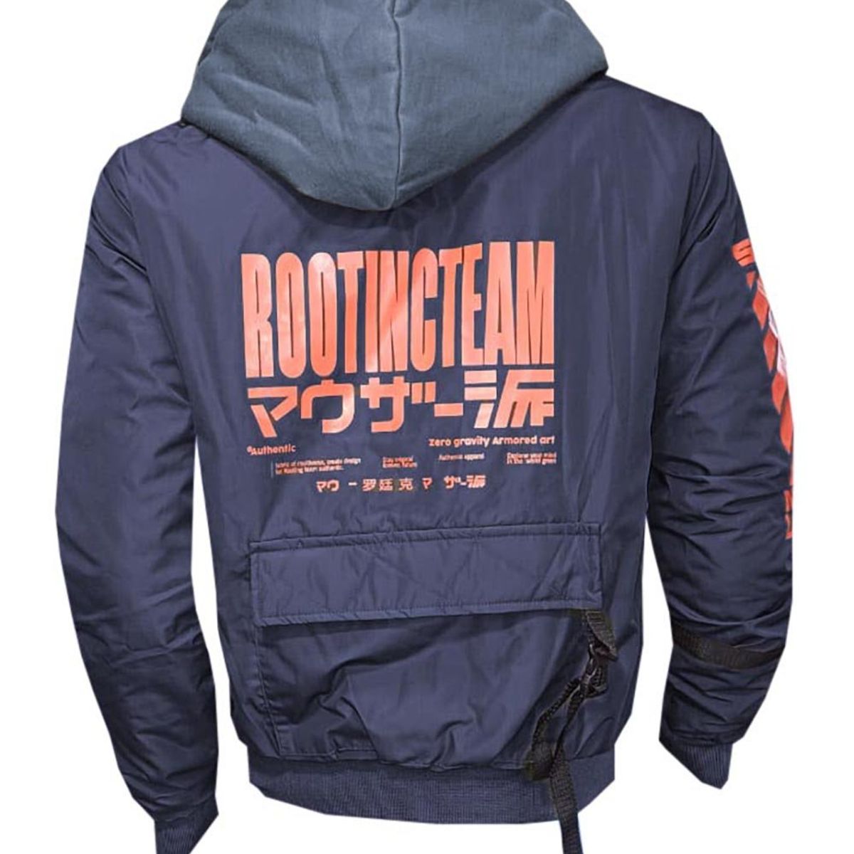 MODA EN CIRCUITO - Chaqueta Impermeable Doble Faz para Hombre