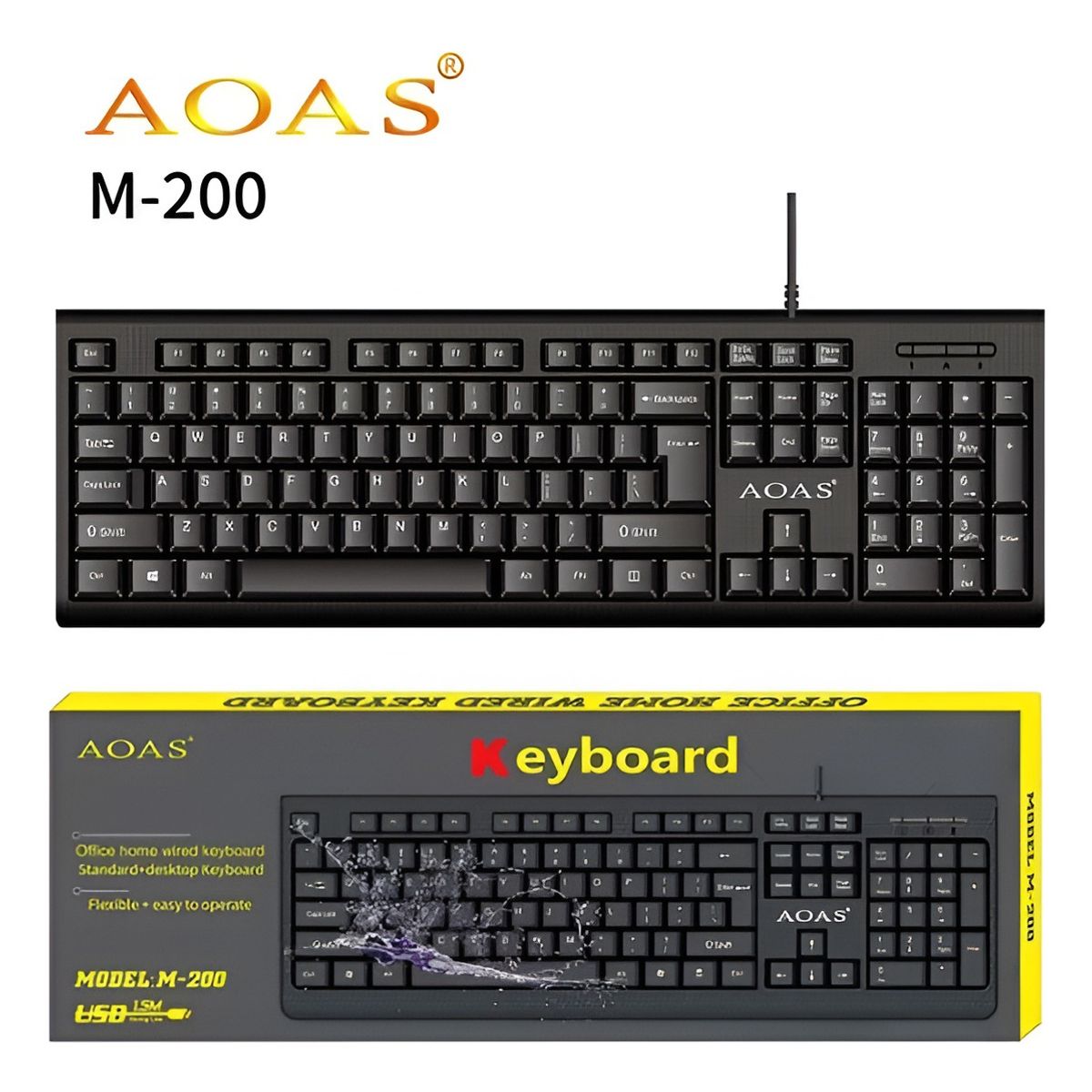 KIDSHOP - Teclado Mecanico Usb M-200