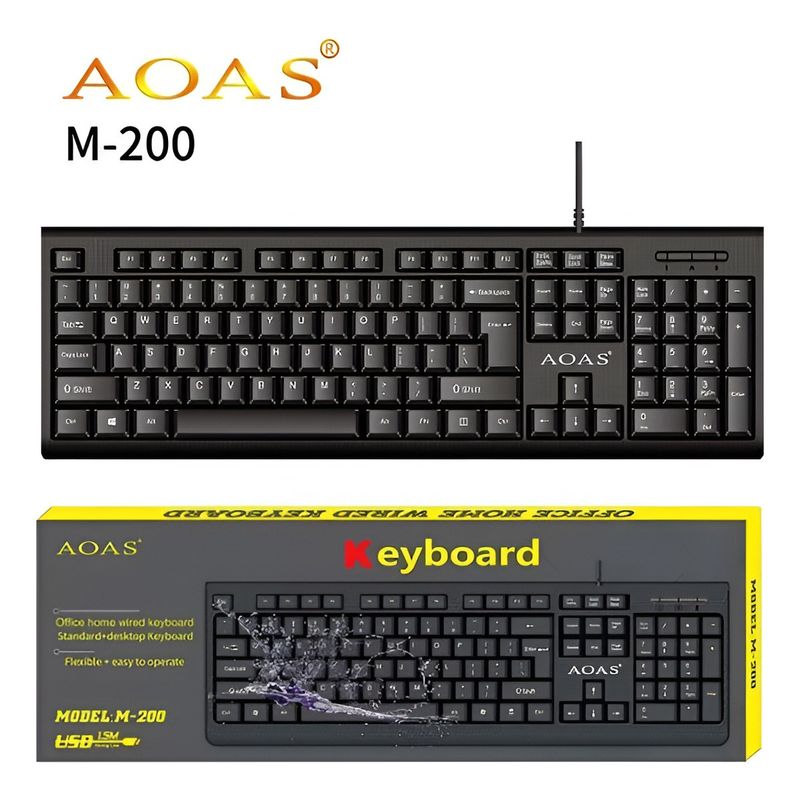 KIDSHOP - Teclado Mecanico Usb M-200