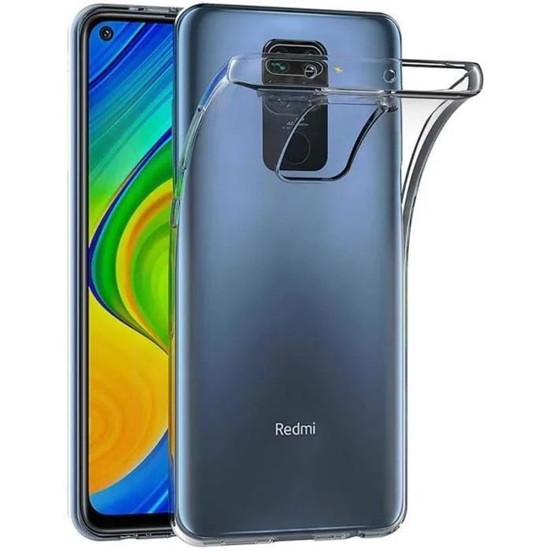 GENERICO - Funda Goma Transparente Para Xiaomi Redmi Note 9