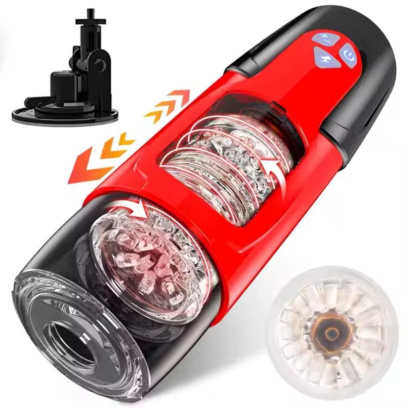 GENERICO - Masturbador Masculino Automático con Movimiento Giratorio recargable