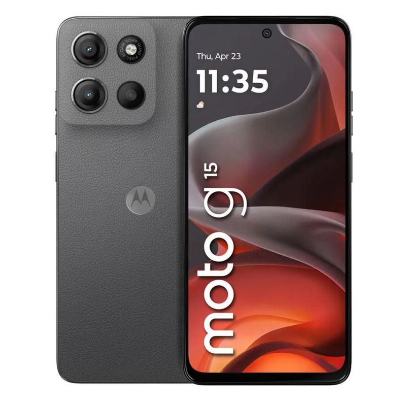 MOTOROLA - Celular Motorola G15 4+4 Ram 256 Gb Gris