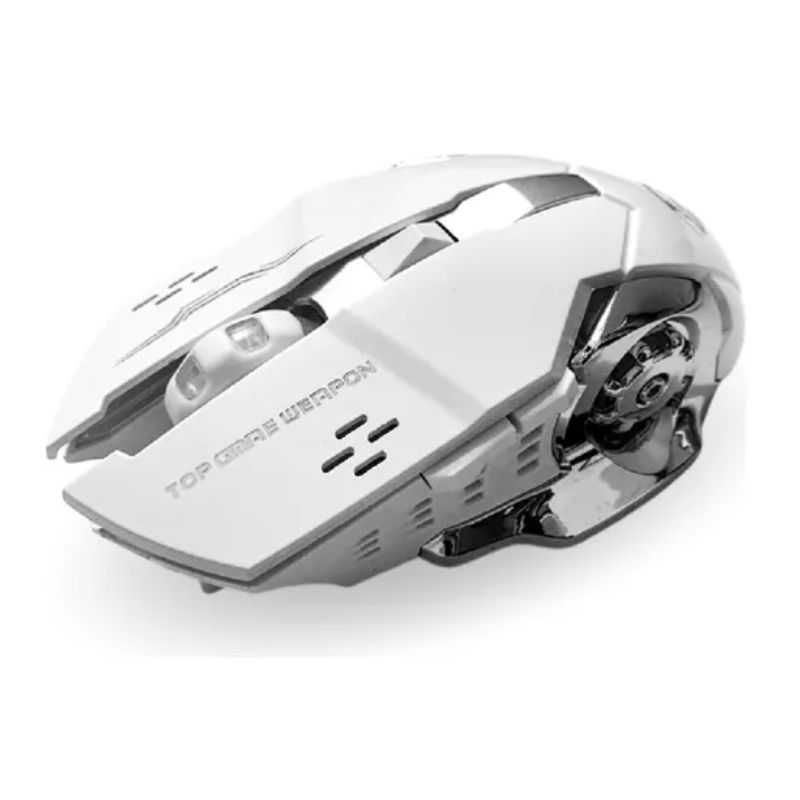 INNOVA - Mouse Gamer Inalambrico 6 Botones 2 En 1 Bluetooth Receptor Usb Rgb