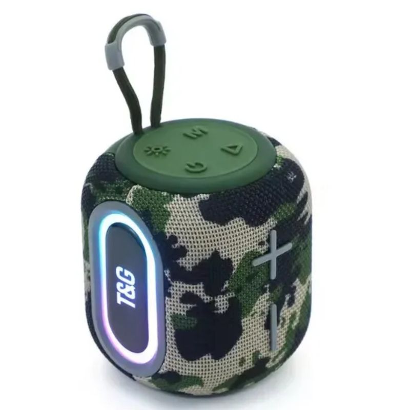 T&G - Parlante Bluetooth Portátil T&g-664 RGB Sonido Envolvente
